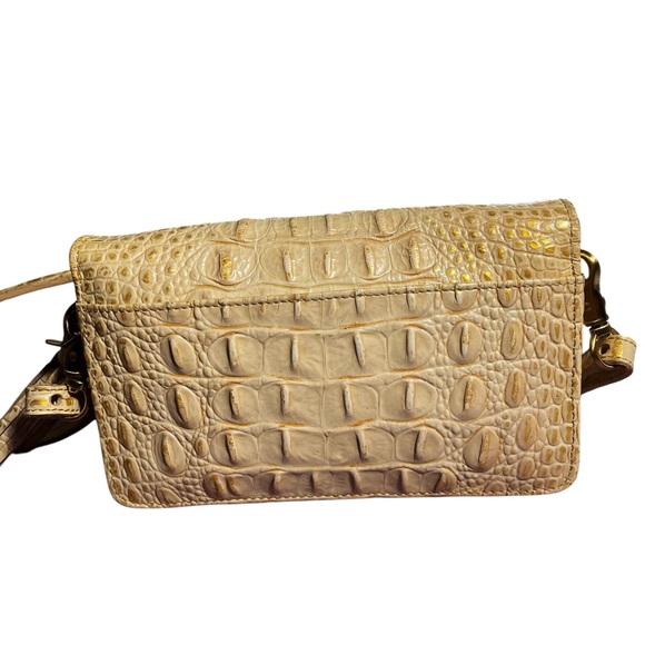 BRAHMIN AMELIA LEATHER CROSSBODY With Built In Wallet - Picture 5 of 17